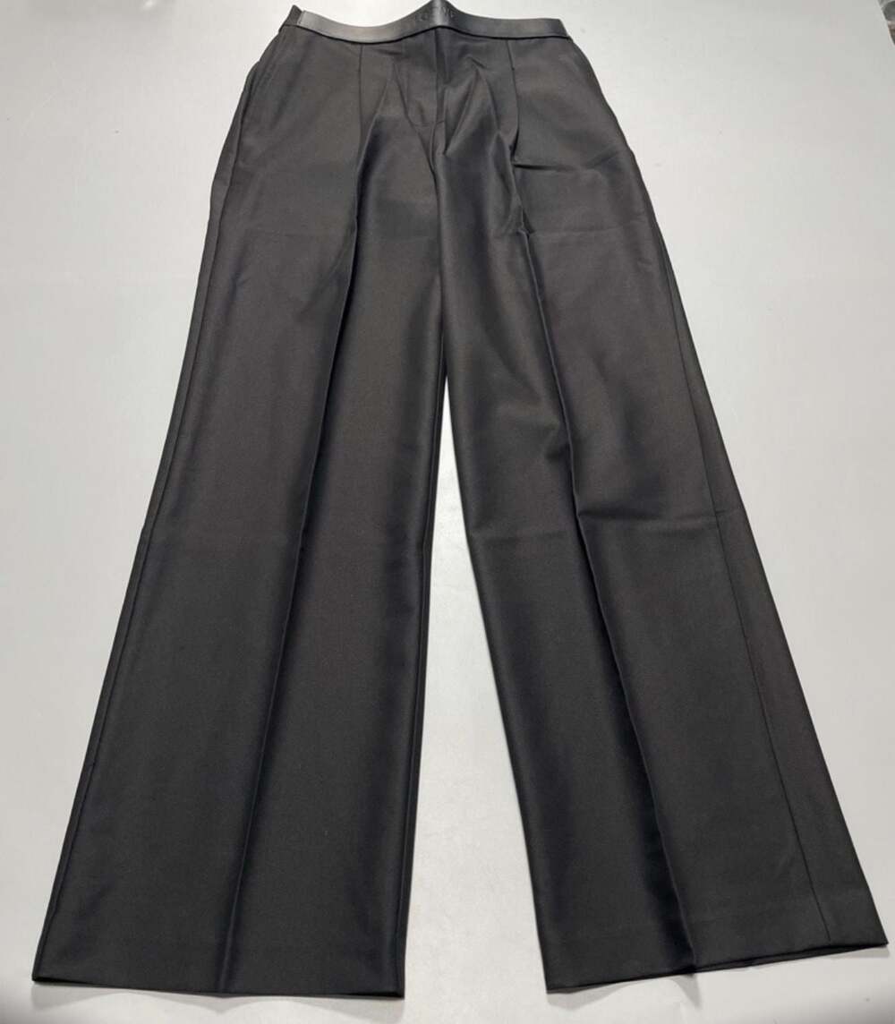 Loewe Black Wide Leg Trousers Size M